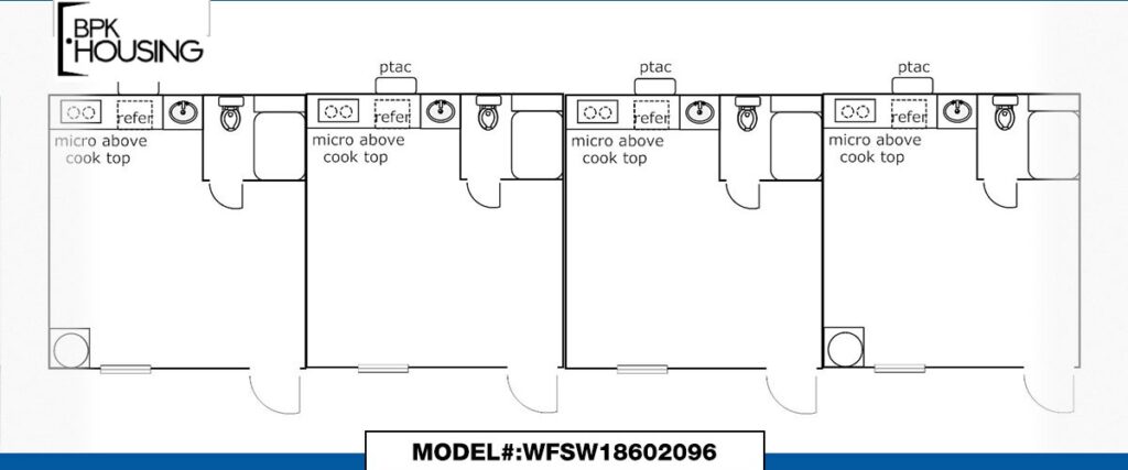 THE WHEELER 16×60 4×4 Sleeper Unit